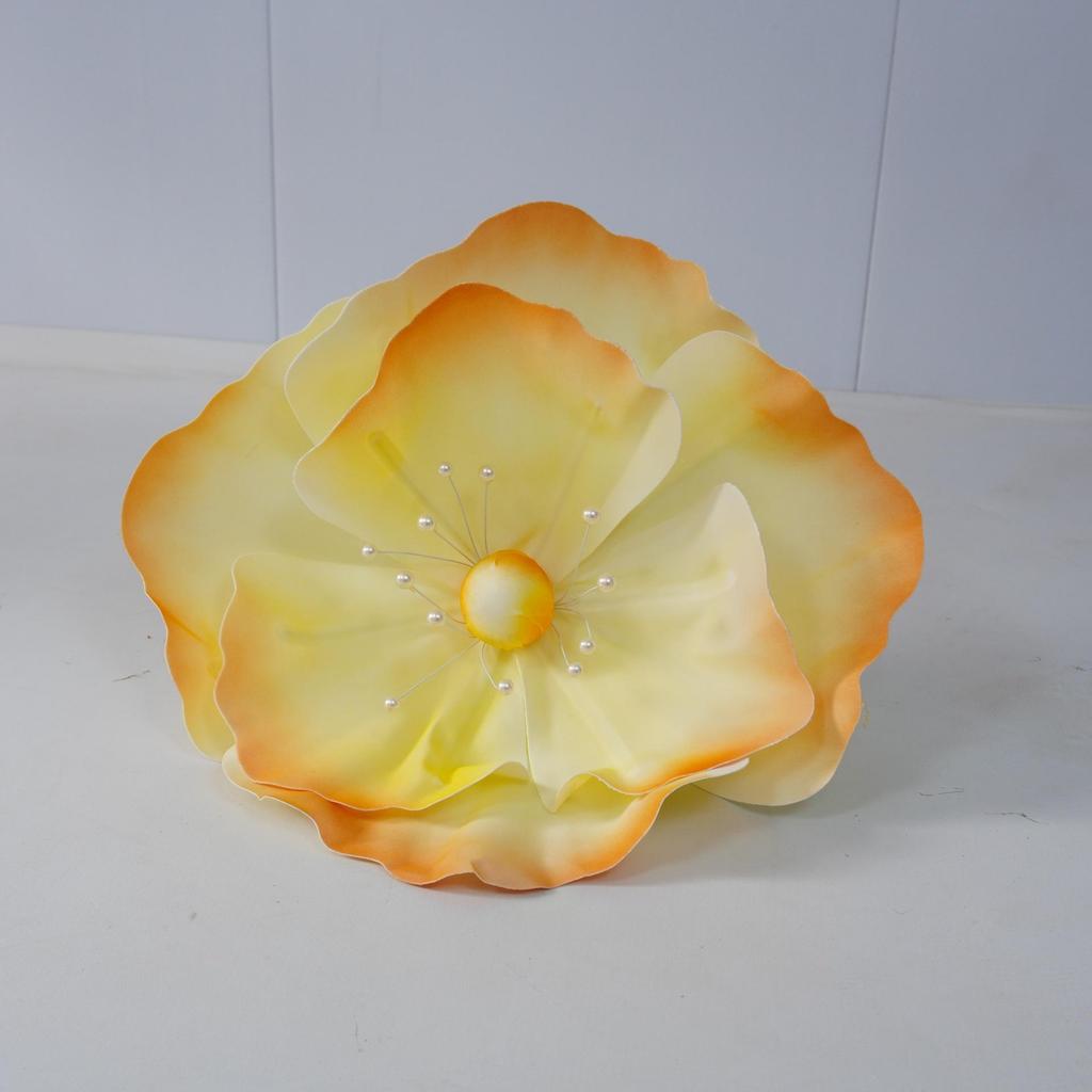 Large Poppy Paper Flower Art Stand for Weddings & Displays