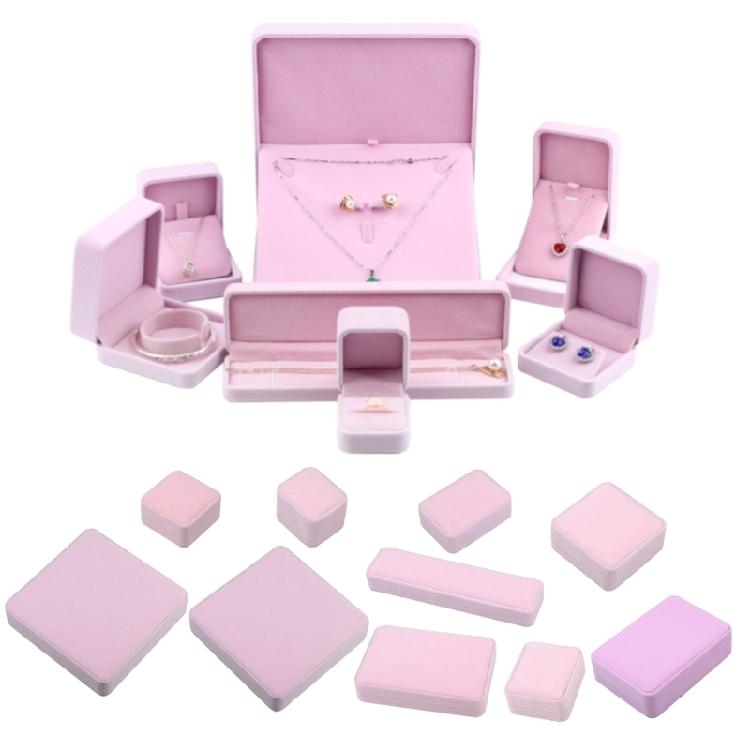 Portable Storage Box Velvets Jewelry Display Props Versatile Jewellery Holder