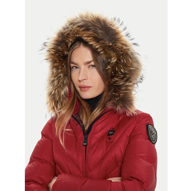Down Jacket Blauer 24WBLDC03051 Red Regular Fit