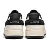 Li Ning Tian Ji 2.0 Casual Versatile Thick Sole Height Increasing Non-Slip Wear-Resistant Low-Top Skate Shoes Men Sneakers White Black AGCU193-7