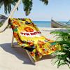Cartoon Kid-E-Cats Print Beach Towel, Large Soft Quick Dry Towel for Beach Camping Swimming