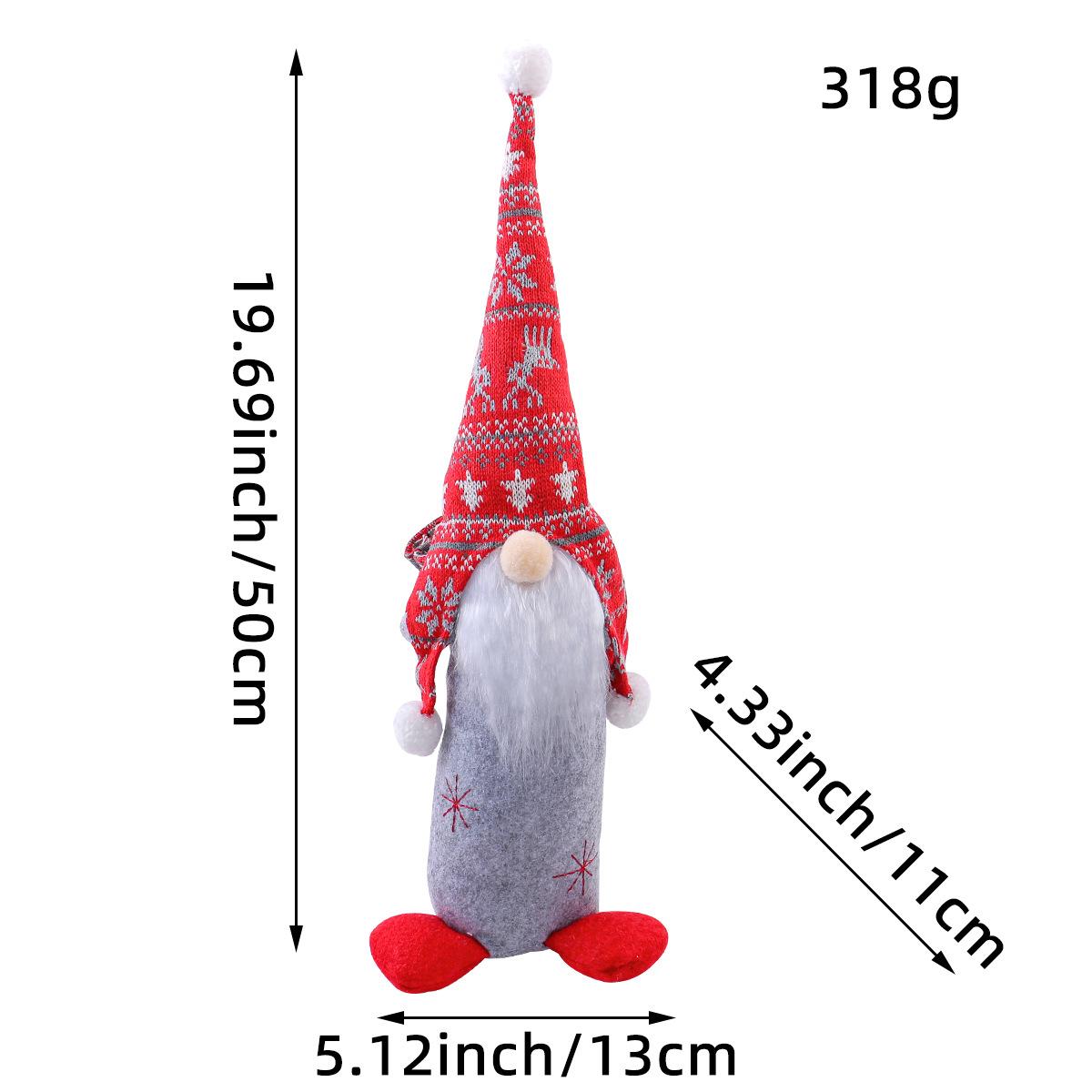 

Санта-Клаус Кукла Украшение Рождественские Украшения Украшение Окна Сцена Композиция Рождественская Кукла Безликая Кукла