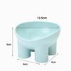 Non-Slip Anti-Dumping Pet Bowl 45° Inclined - Macaron 4-Color Pet Grade, High Feet Stable Food & Water Dish for Cats Dogs