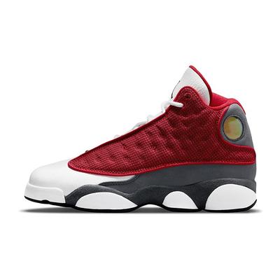 Air 13 Retro GS Red Flint Kids Sneakers Gym-Red Flint-Grey White 884129-600