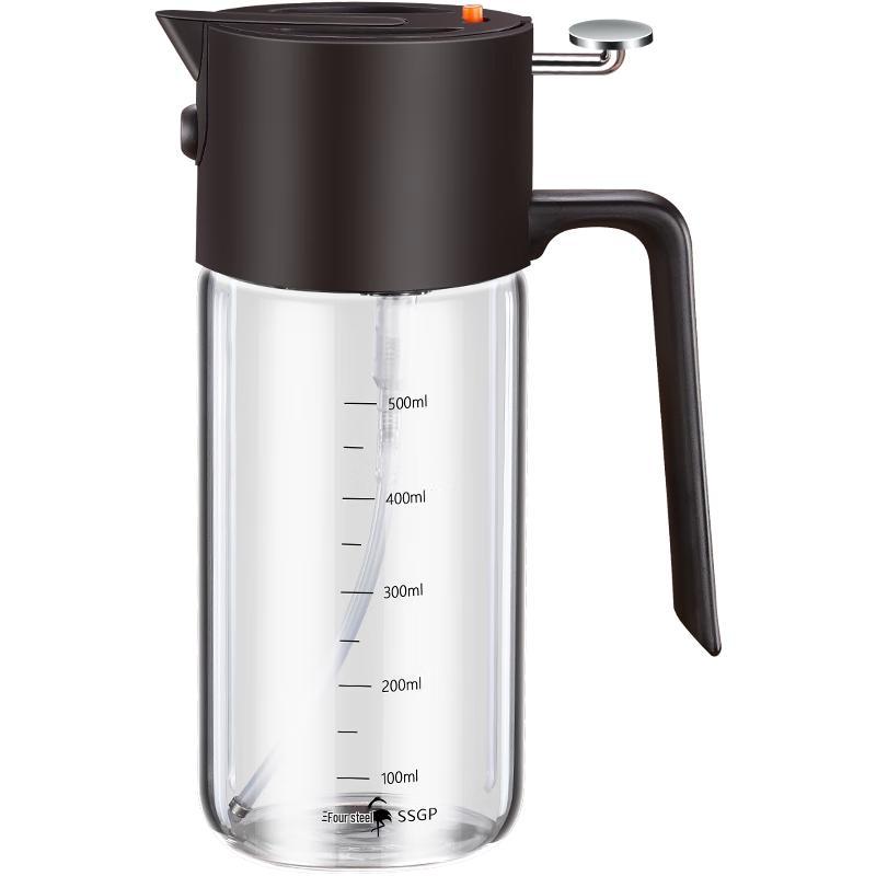 Food-Grade Glass Oil Sprayer and Pourer