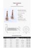 Color Zinc Phillips Hex Head Self-Drilling Screws with Washer