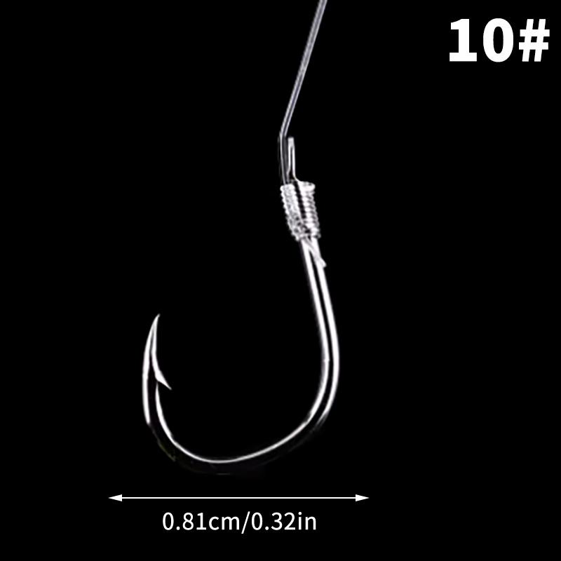 Haczyki Wędkarskie Z 5 Małymi Haczykami Przypony Krętlik Przynęty Wędkarskie Przynęta Haczyki Sznurowe 1#-10#
