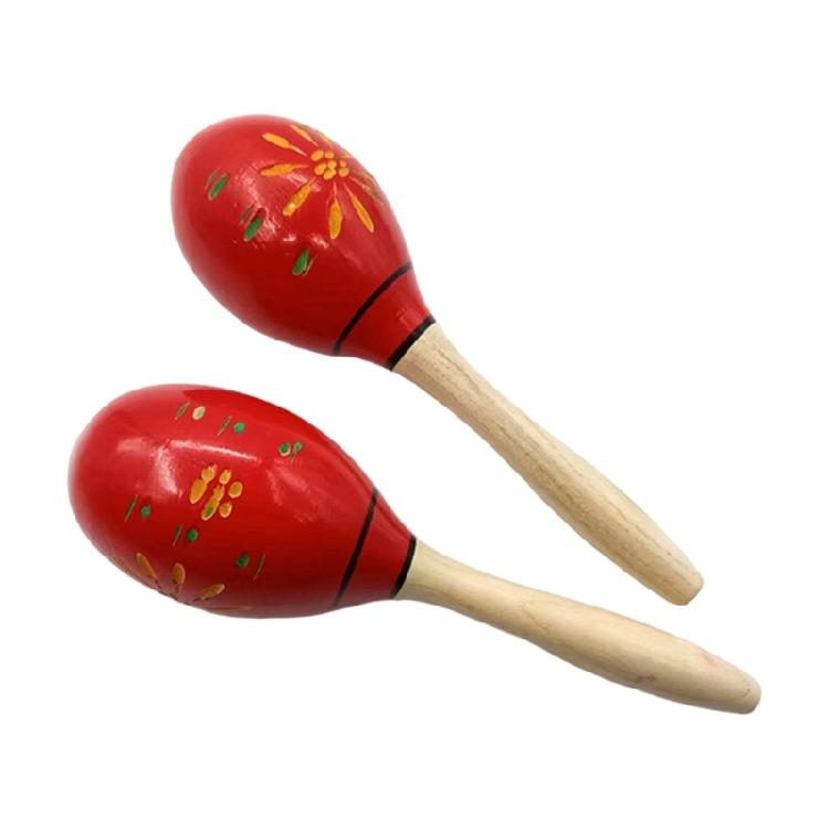 2Pieces Hand Percussion Natural Wood Texture Creating Unique Tone for Educational Purposes and Joyful Performances