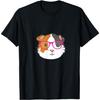 Cute Hipster Guinea Pig Hamster In Pink Eye Glasses Gift T-Shirt