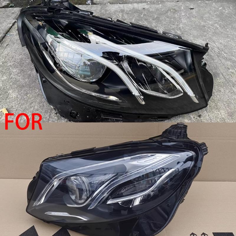For Mercedes-Benz E-Class W213 X213 E200 E260 E300L Headlight Kit Bracket Car Headlight Protection Ring Upper Tab Repair