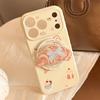 Creative Bread House Stand Phone Case for iPhone 16, iPhone 17, iPhone 17 Pro Max