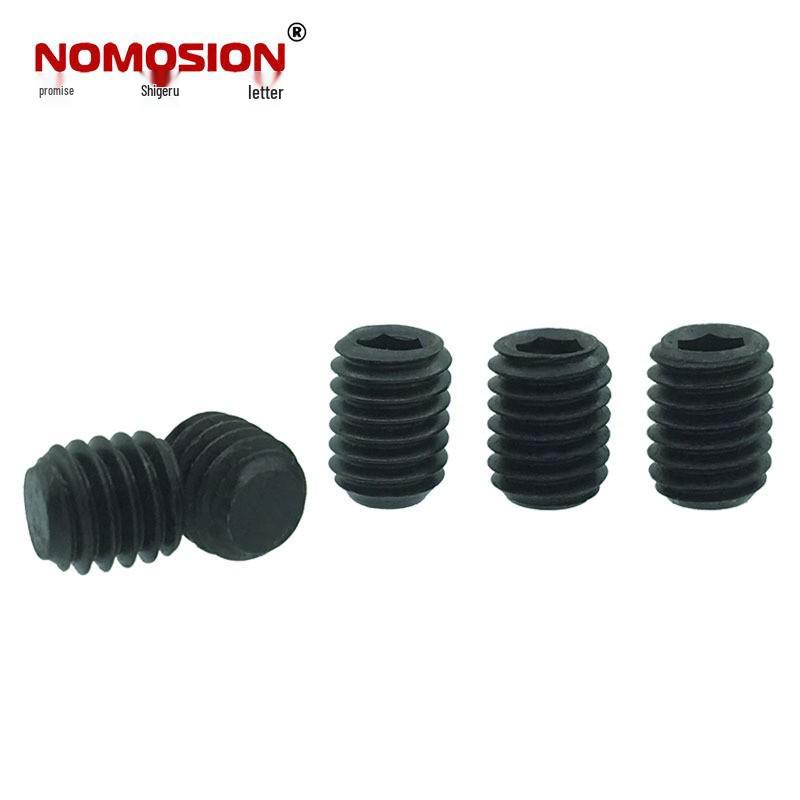 12.9 Grade Alloy Steel DIN913 Hex Headless Grub Screw Flat End Fastener M3-M16