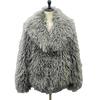 2025 Winter Women's Faux Fur Fleece Coat - European & American Style Imitation Lambskin Top