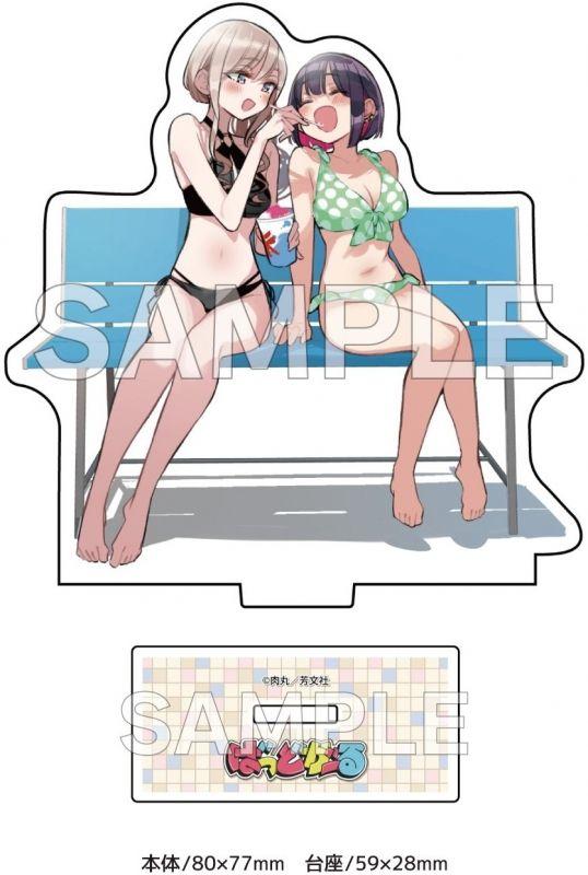 

[USED] Acrylic stand with original illustration by Nikumaru, Bad Girl art book, paid bonus
