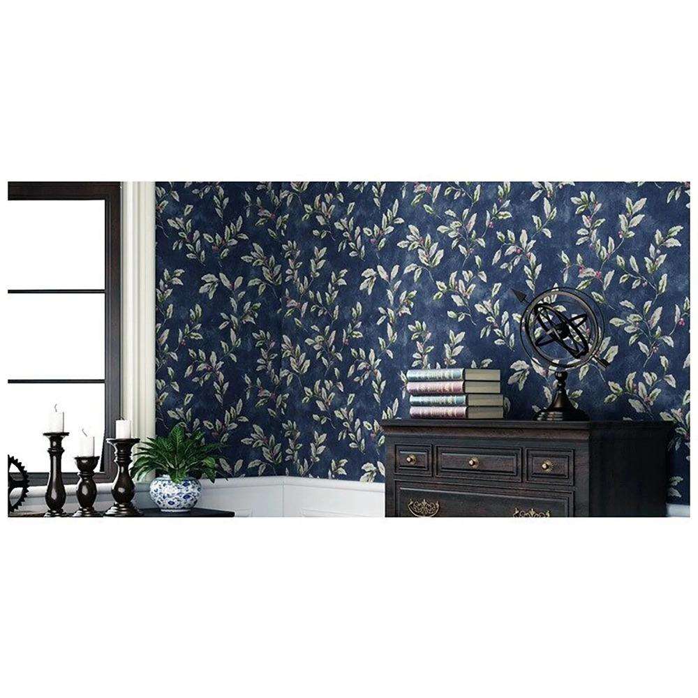 Non Woven Self-adhesive American Wallpaper for Bedroom Cozy Living Room Sofa Background Wall Decoration