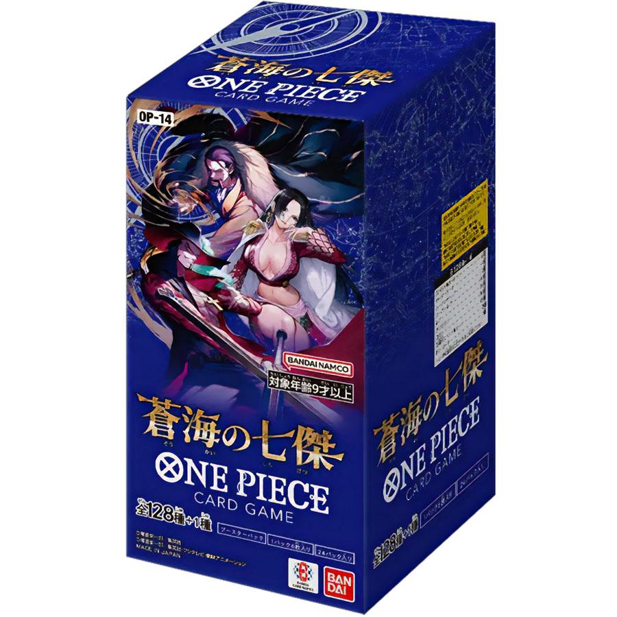 Wrapping available BANDAI ONE PIECE Card Game Seven Warlords SeaOP-14 (BOX) 24 packs included