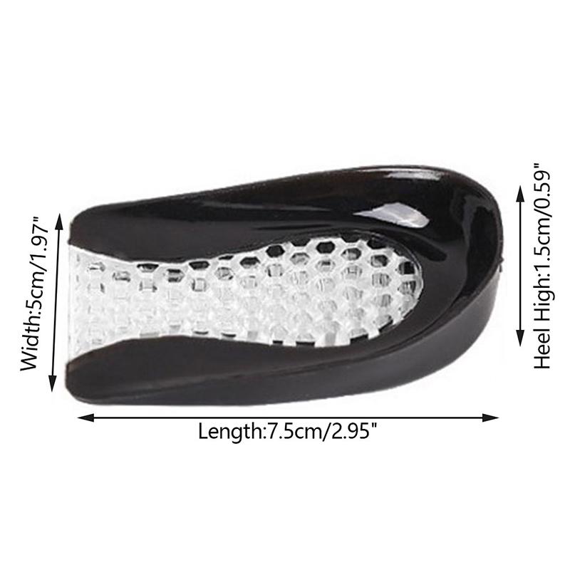 Wkładki żelowe silikonowe w kształcie plastra miodu na ostrogę piętową, podeszwy do butów, podkładki żelowe