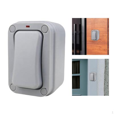 Outdoor Waterproof Push Button Switch for Home Security