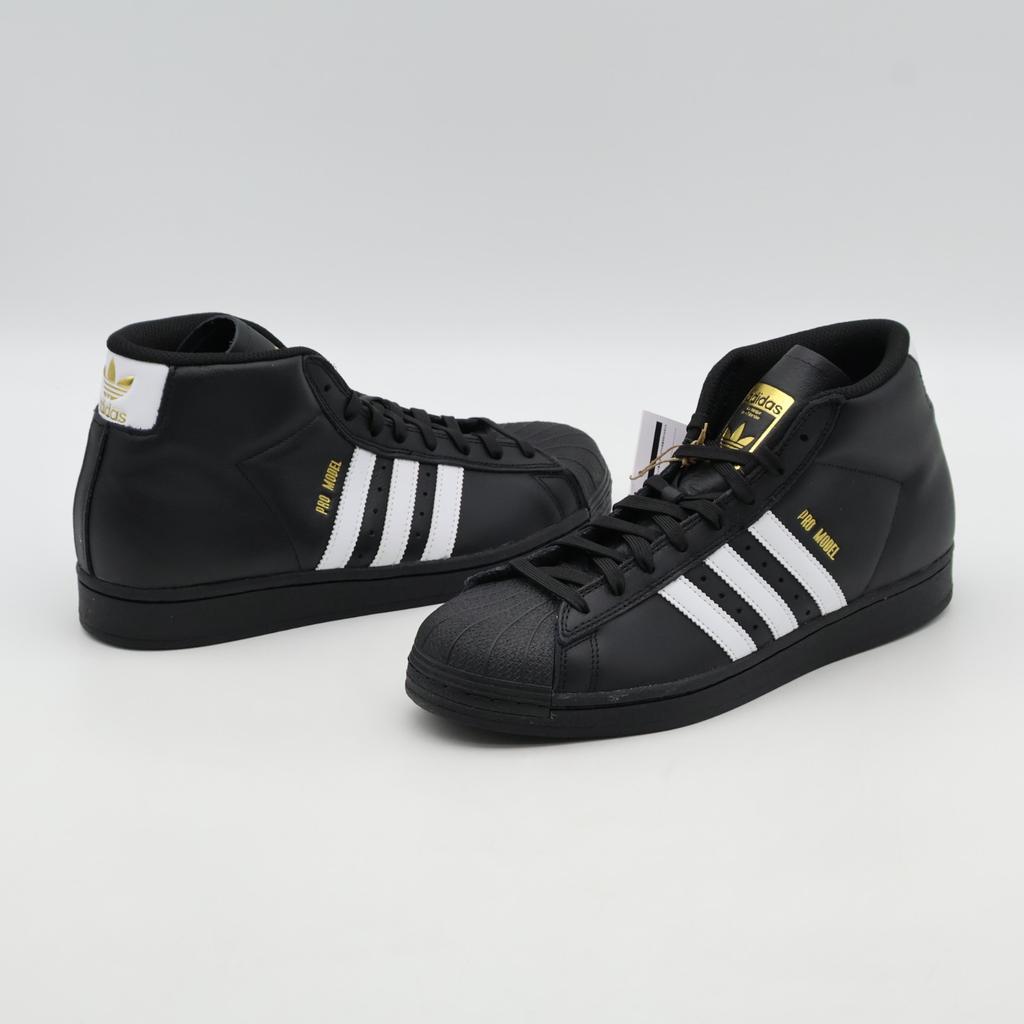 IE6593 Adidas Originals Pro Model ADV Core Black Footwear White Gold (Men's)