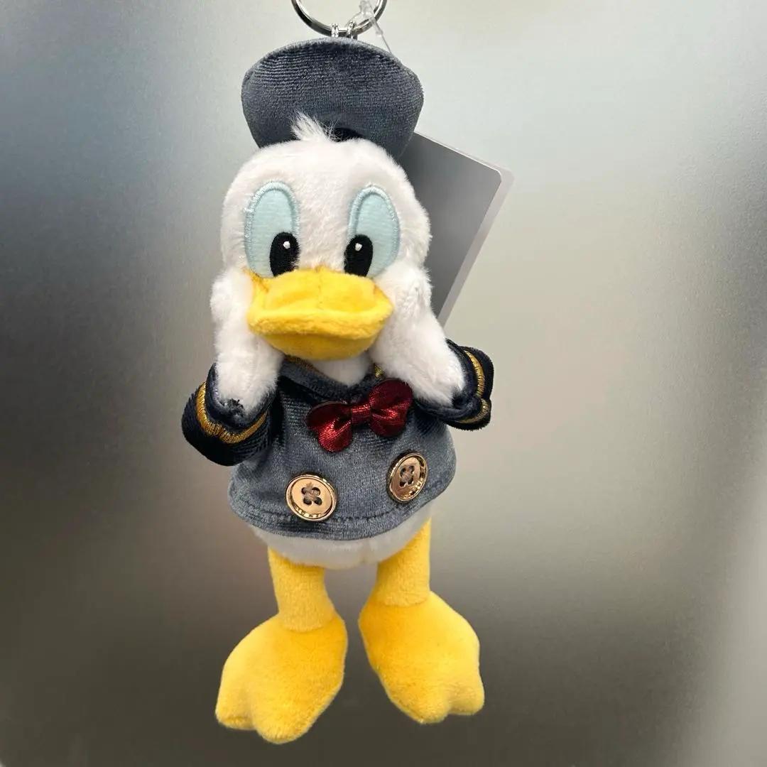 Disney store Japan Tokyo Donald Duck Plush Keychain/Keyring FASHION 2026