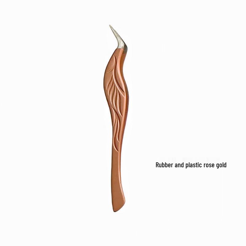 Stainless Steel Glue-Free False Eyelash Tweezers for Segmented Grafting