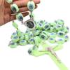 Catholic Angel Virgin Mary Rosary Beads Wall Hanging Rosary for Cross Necklace