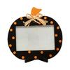 Halloween Pumpkin Picture Frames, Wooden Frames For Fall Thanksgiving Halloween Party Photo Desktop Ornaments