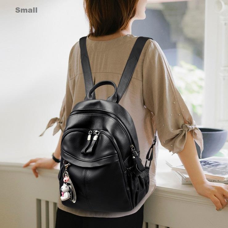 Genuine Leather Backpack for Women