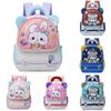Cartoon Kids Backpack For Preschoolers With Nylon Material And Cushion Straps For School Use