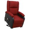 Day and Night - Day and Night Liftable Massage Chair Red Fabric