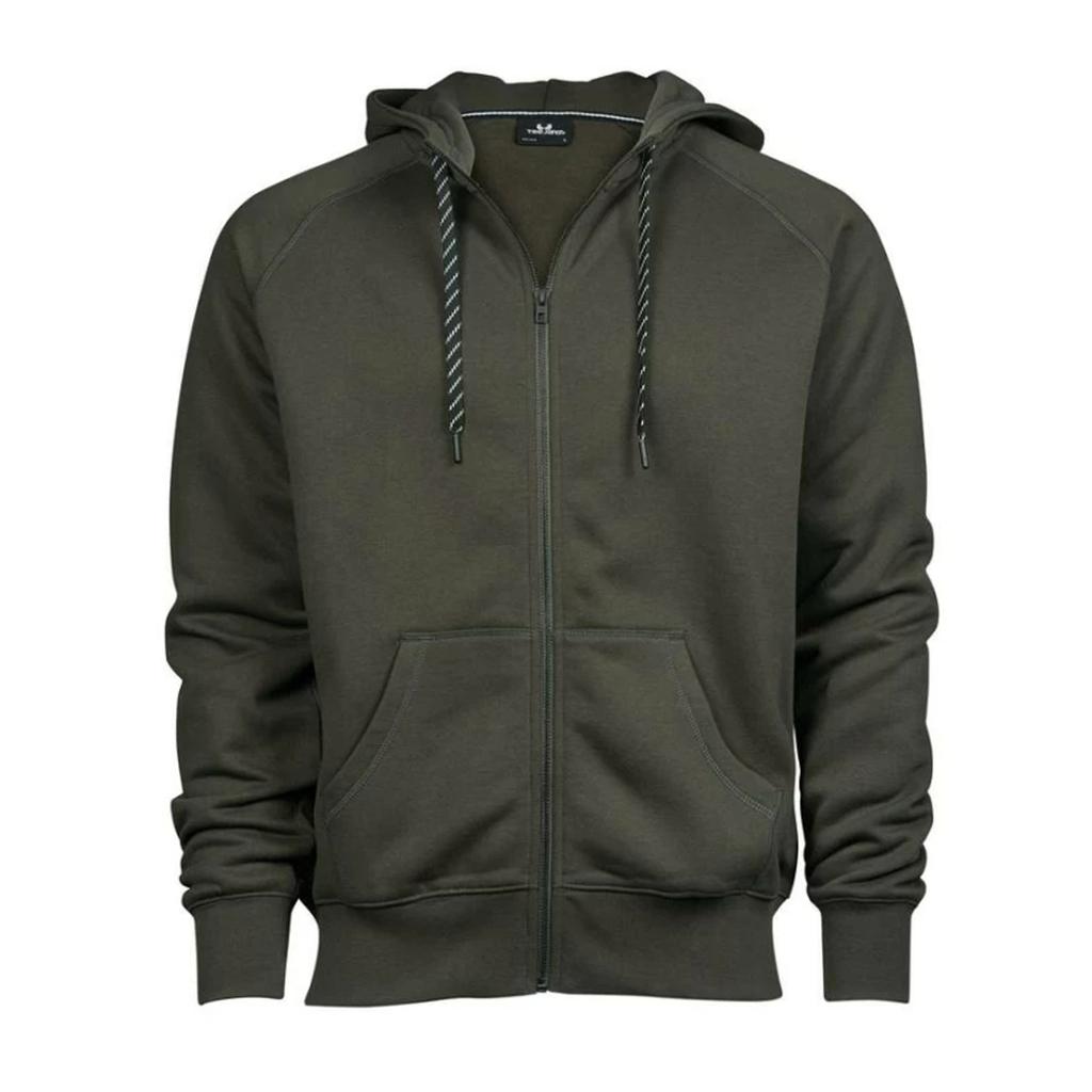 Tee Jays Mens Fashion Zip Hooded Sweatshirt