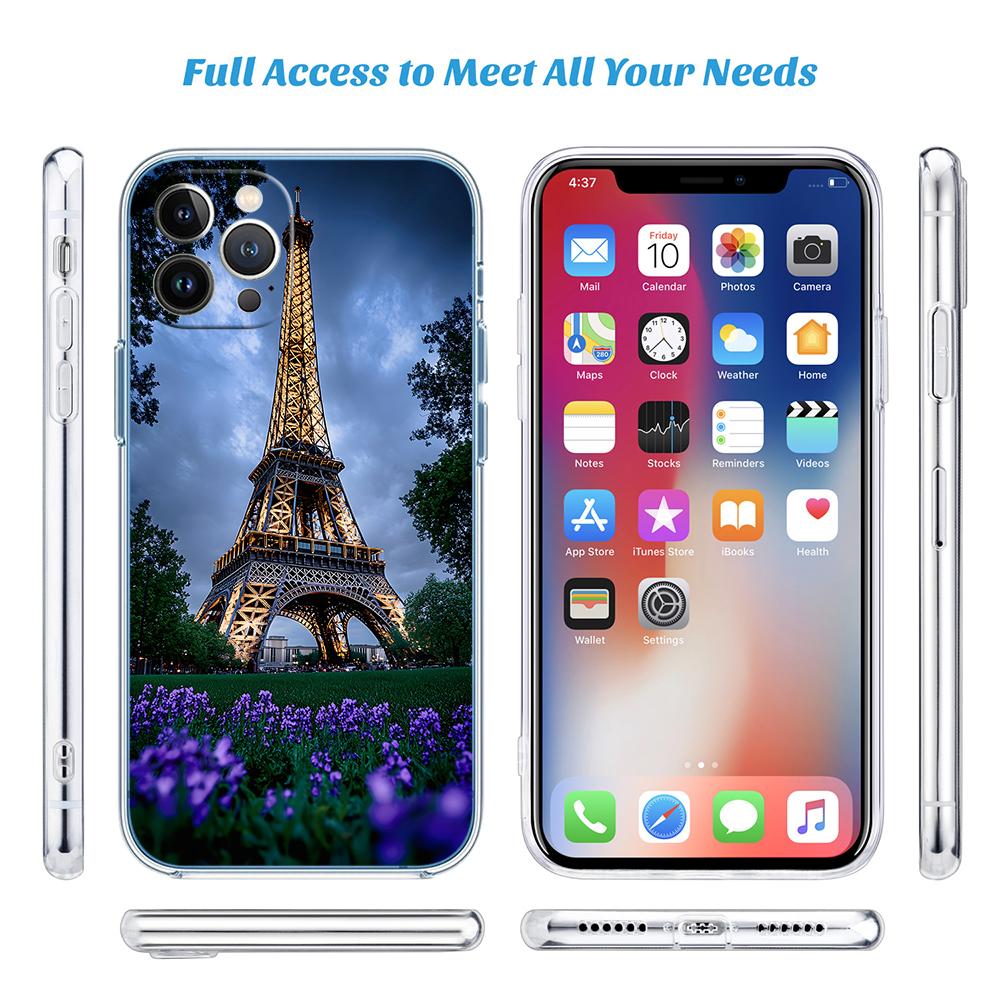 PP35 France Paris Eiffel Tower Case for Motorola E13 E15 E20 E22 E22I E22S E30 E32 E40 E7 E7I G Plus Power Play Stylus G22 G14