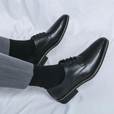 2024 Herren Kleiderschuhe Herren Formell Original Leder Italienische Hautschuhe für Herren Elegant Lässig Business Luxus Gesellschaftlich Herrenschuhe