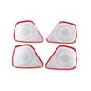 For Mercedes Benz B GLB Class W247 X247 Alloy Car Door Panel Loudspeaker Pad Speaker Cover Trim Frame Sticker