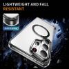 For Magsafe Magnetic Wireless Charging Transparent Phone Case for Samsung Galaxy S26 S25 Ultra S26 Plus Clear Protective Cover