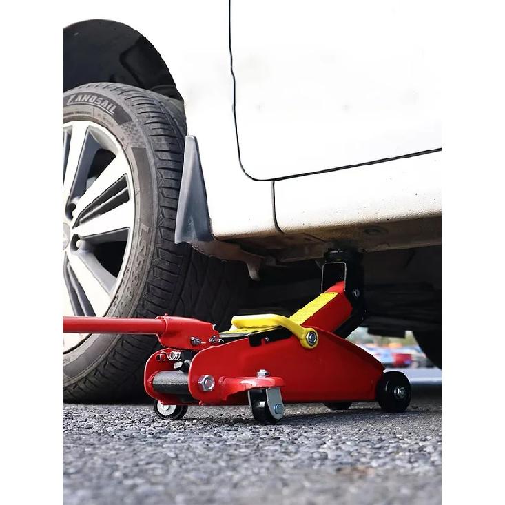 2-ton car hydraulic jack, car hydraulic tire replacement, lifting and repair tool, car emergency tool 13cm-30cm