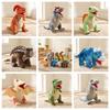 Simulation Jurassic Dinosaurier Plüschtiere Stofftiere Lebensecht Triceratopstyrannosaurus Pterosaurier Puppe Niedliche Schreibtisch-Haustiere Kindergeschenk