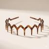 New Style Women's Bangs Headband: Plastic Wave Hair Clip for Face Washing