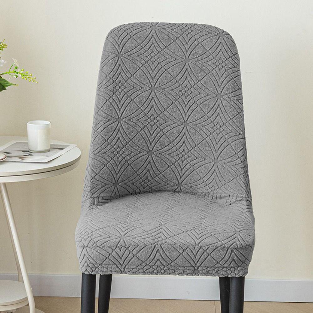 Elastic Jacquard Chair Cover Soft Chair Cushion Protective Case Seat Cover  Home/office