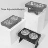 Pet Bowls Dog Food Dispenser Height Adjustable Feeder Pet Food Bowls Water Bowls