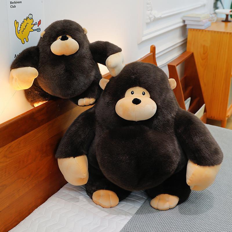 Gorilla Animal Plush Toy Cartoon Stuffed Doll Room Sofa Decoration Kids Gift