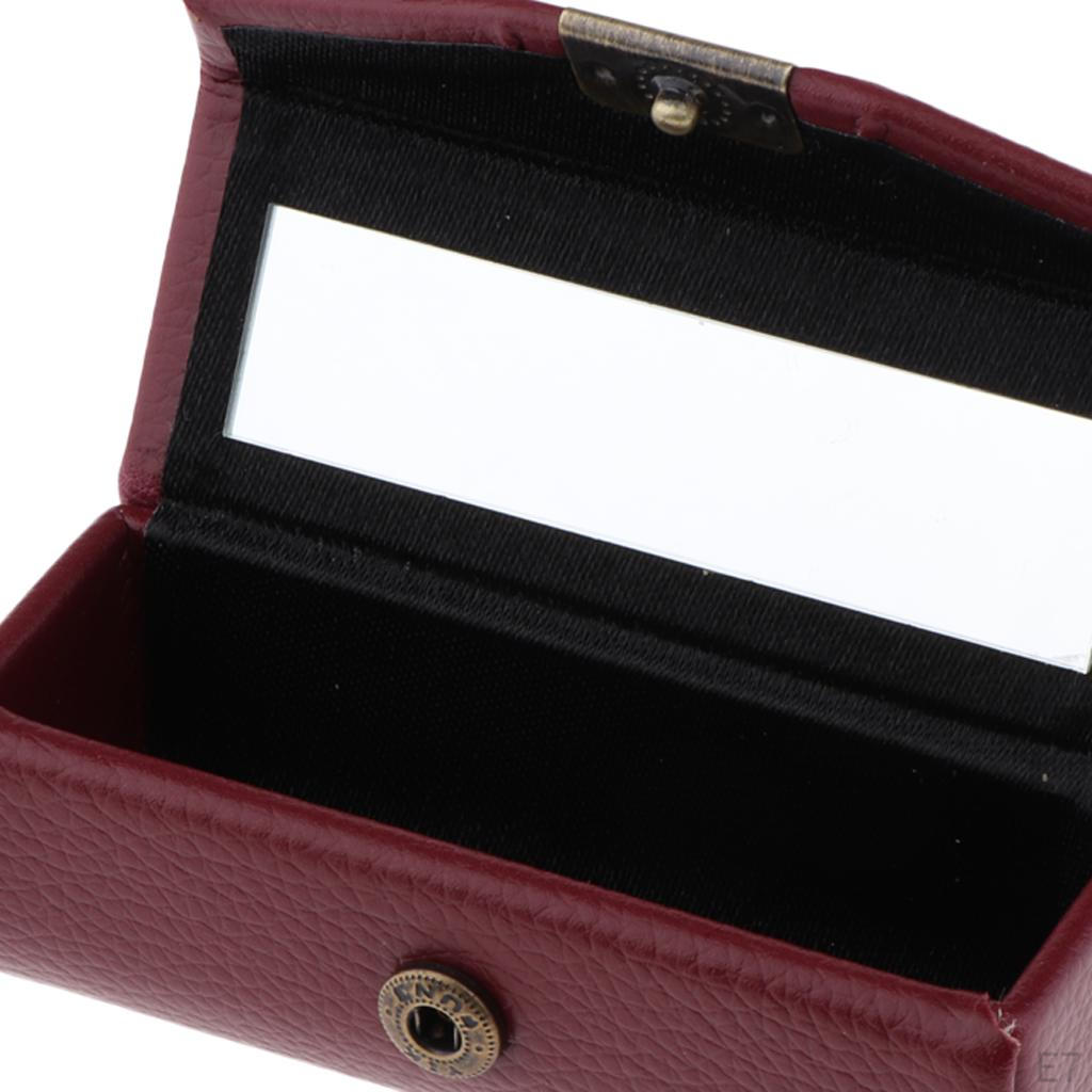 Case - Full Leather Wrap Multi-Purpose for Storing ,Small Jewelry, Earings,Eardrops,Signet, and