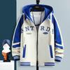 Men's Spring Casual Hooded Baseball Jacket