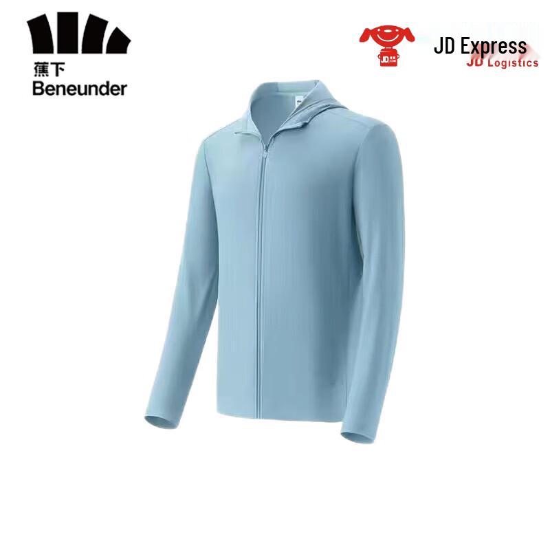 Bananaunder Men s Hooded UPF50+ Sun Protection Jacket M