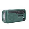 Portable Solar Radio NOAA Weather Hand Crank AM FM Shortwave Emergency Radio with LED Flashlight