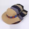 Spring Summer Big Brim Sun Hat National Style Cowboy Fisherman Hat Men Women Outdoor Sun Hat for Mountaineering and Fishing