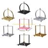 92MF Crystal Tissue Holder French Square Round Design Multipurpose Home Decors