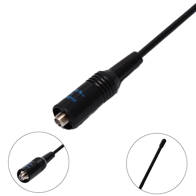 Na-771 Sma-Female Dvoupásmová 10W Anténa Pro Baofeng Uv5R Uv-82 Saus Černá