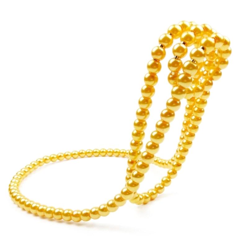 

Стильный подвесной держатель для вина Современные жемчужины Подставка для демонстрации и хранения вина X3UC золотой