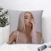 Singer K-Kenia Os Pink Aura Pillow Case Plush Fabric Soft Pillowcase Double Sided Print Sofa Cushion Cover Throw Pillow Cover
